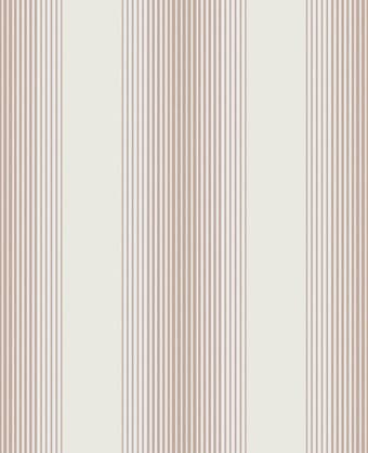 Lagom Stripe White & Rose Gold Wallpaper - 106768_TILE_LAGOM STRIPE WHITE ROSE GOLD_01.jpg