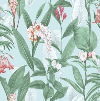 Botanical Duck Egg Wallpaper - 103800_TILE_BOTANICAL DUCK EGG_01.jpg