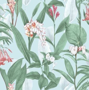 Botanical Duck Egg Wallpaper - 103800_TILE_BOTANICAL DUCK EGG_01.jpg