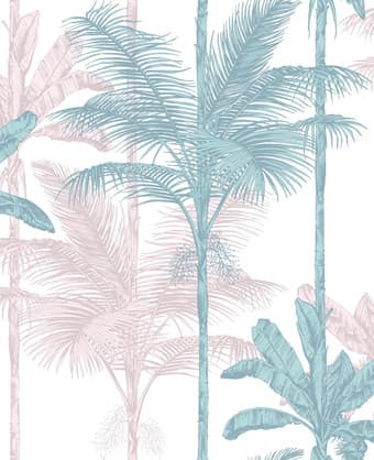Jungle Blush Green Wallpaper - 105915_TILE_JUNGLE BLUSH GREEN_01.jpg