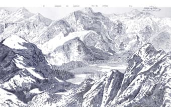 Sketch Mountain Bleu Bespoke Mural - 111809_TILE_01.jpg