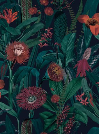 Tigerlily Midnight Wallpaper - 118023_TILE_TIGERLILY MIDNIGHT_01.jpg