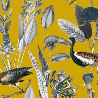 Glasshouse Mustard Wallpaper - 111720_TILE_GLASSHOUSE MUSTARD_01.jpg