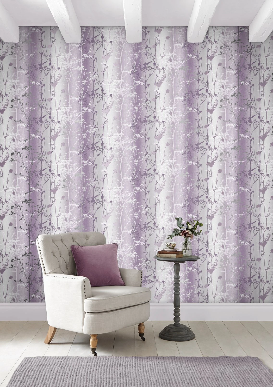 Wild Flower Plum Wallpaper - 105897_ROOMSET_WILDFLOWER PLUM_01.jpg