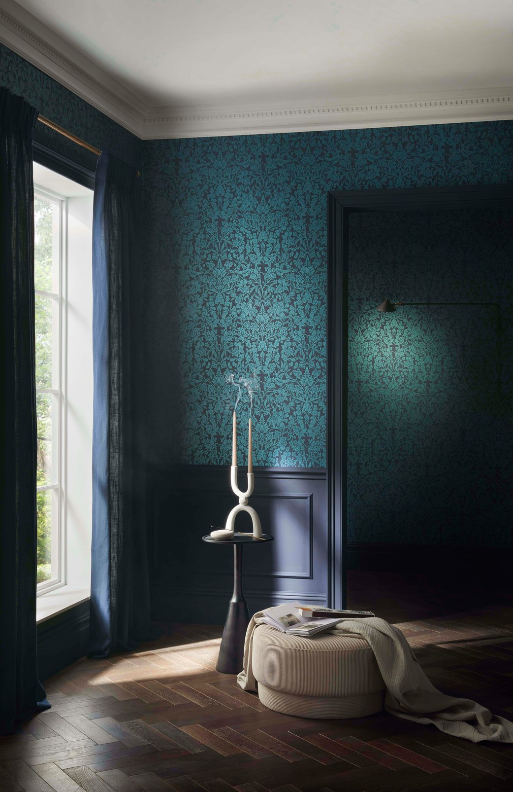 Hartley Damask Teal Wallpaper - 120624_ROOMSET_HARTLEY DAMASK NAVY_05.jpg