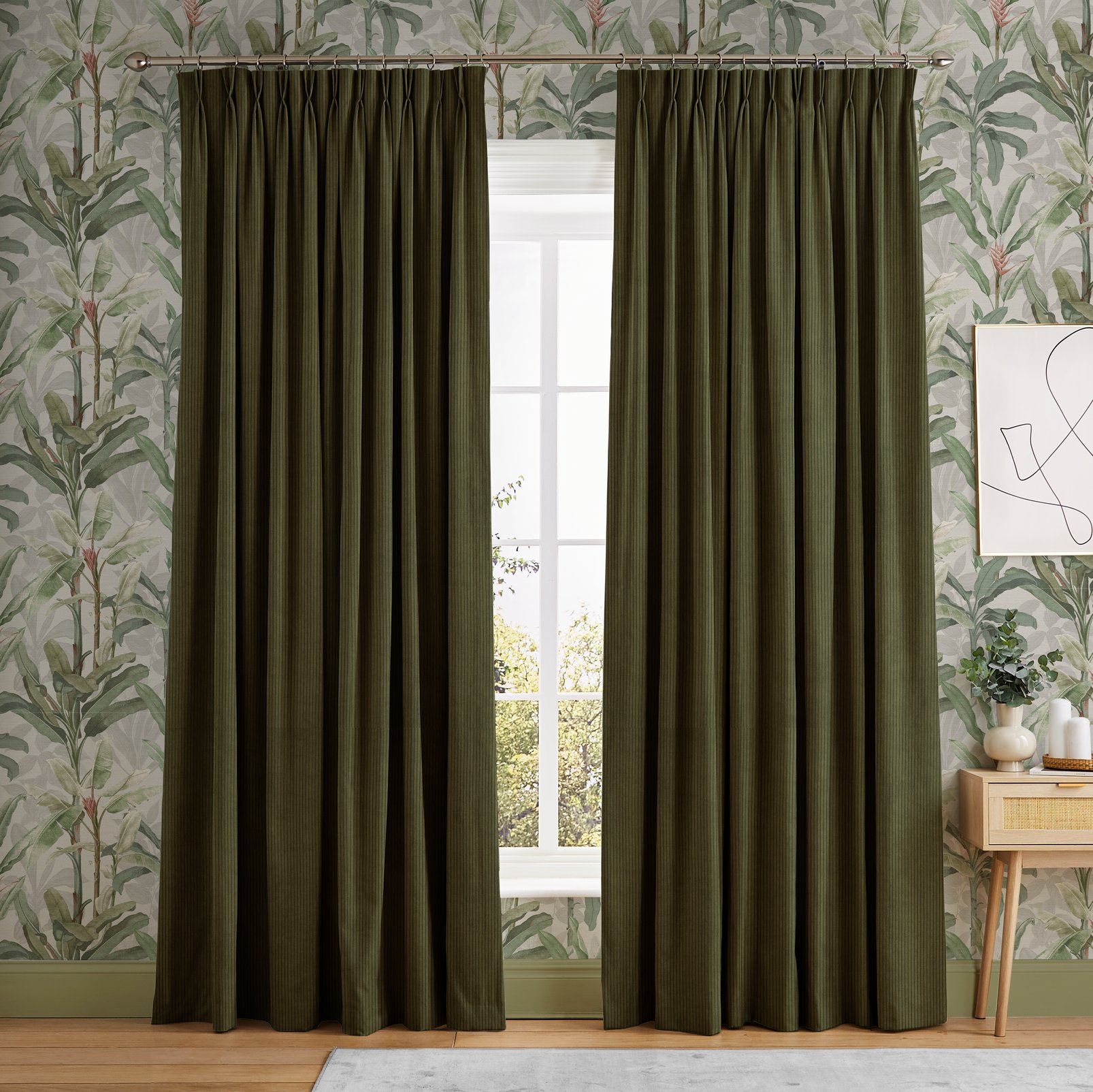Corduroy Khaki Curtain - 121210cur_ROOMSET_01.jpg