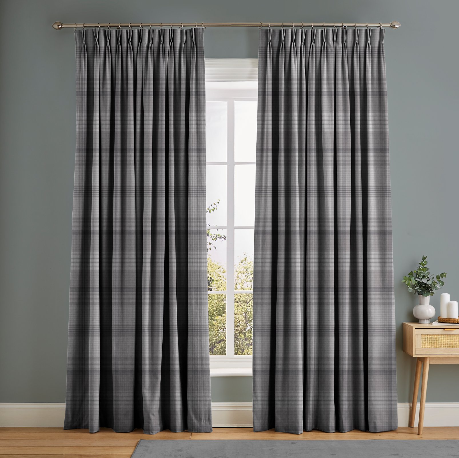 Heritage Plaid Grey Curtain - 121239cur_ROOMSET_01.jpg