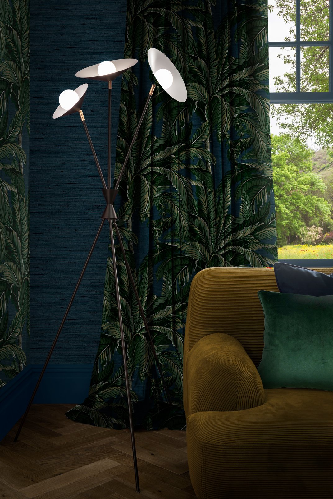 Daintree Palm Midnight Curtain - 121232cur_ROOMSET_01.jpg