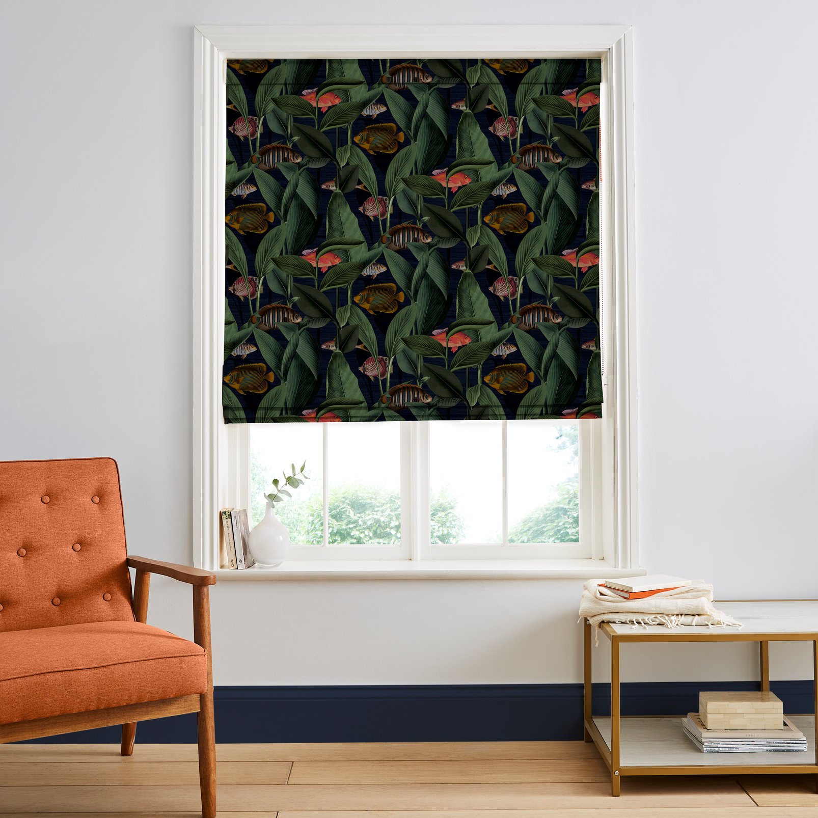 Aquarium Deep Sea Roman Blind - 121227rom_ROOMSET_01.jpg