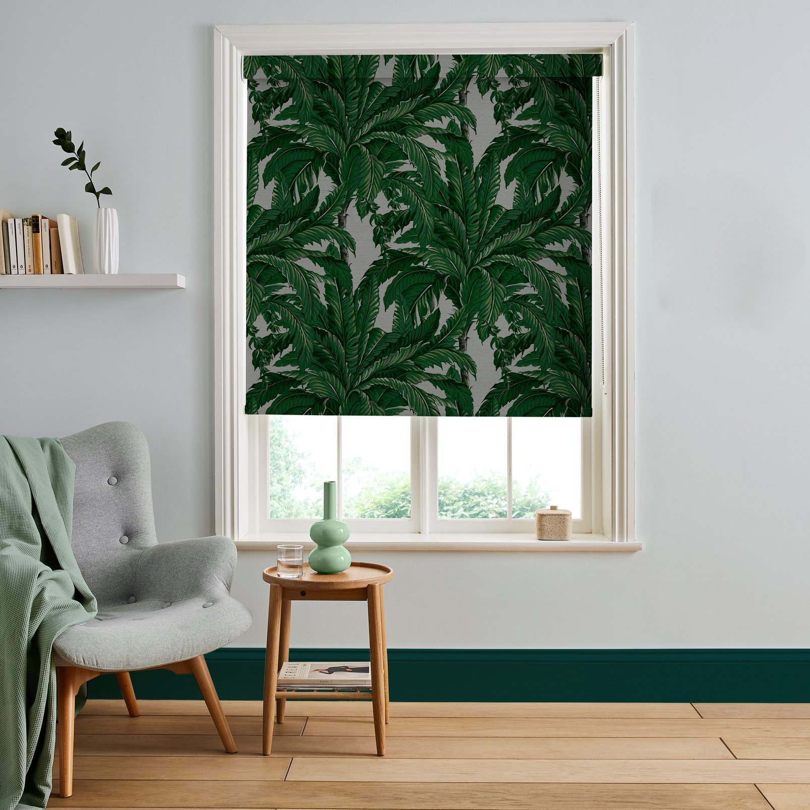Daintree Palm Pearl Roller Blind - 121260rol_ROOMSET_01.jpg