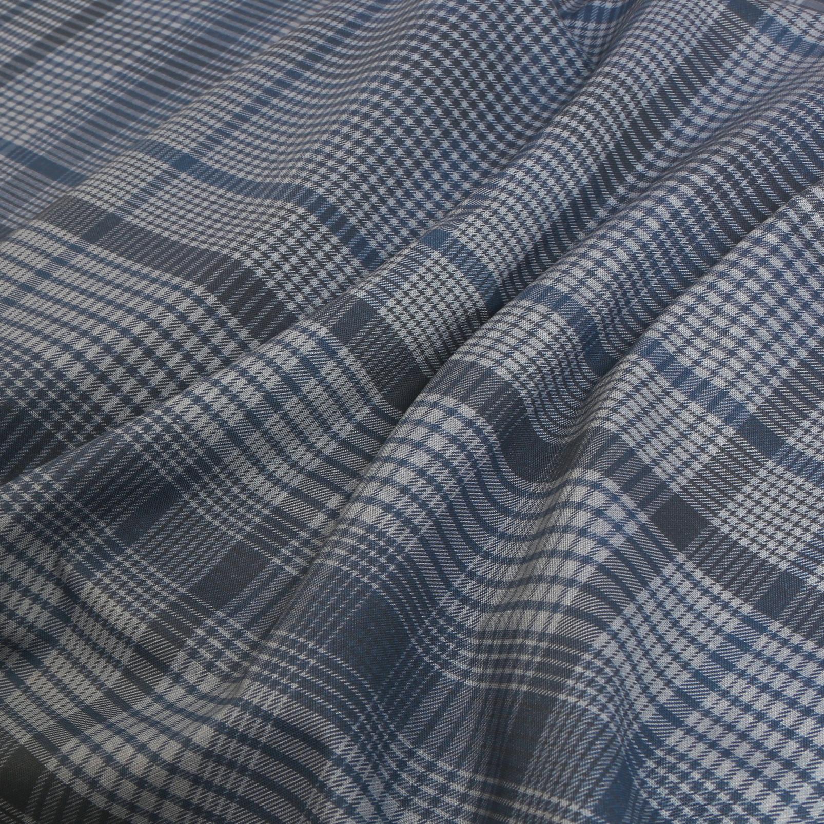 Heritage Plaid Blue Roman Blind - 121237rom_FABRIC_01.jpg