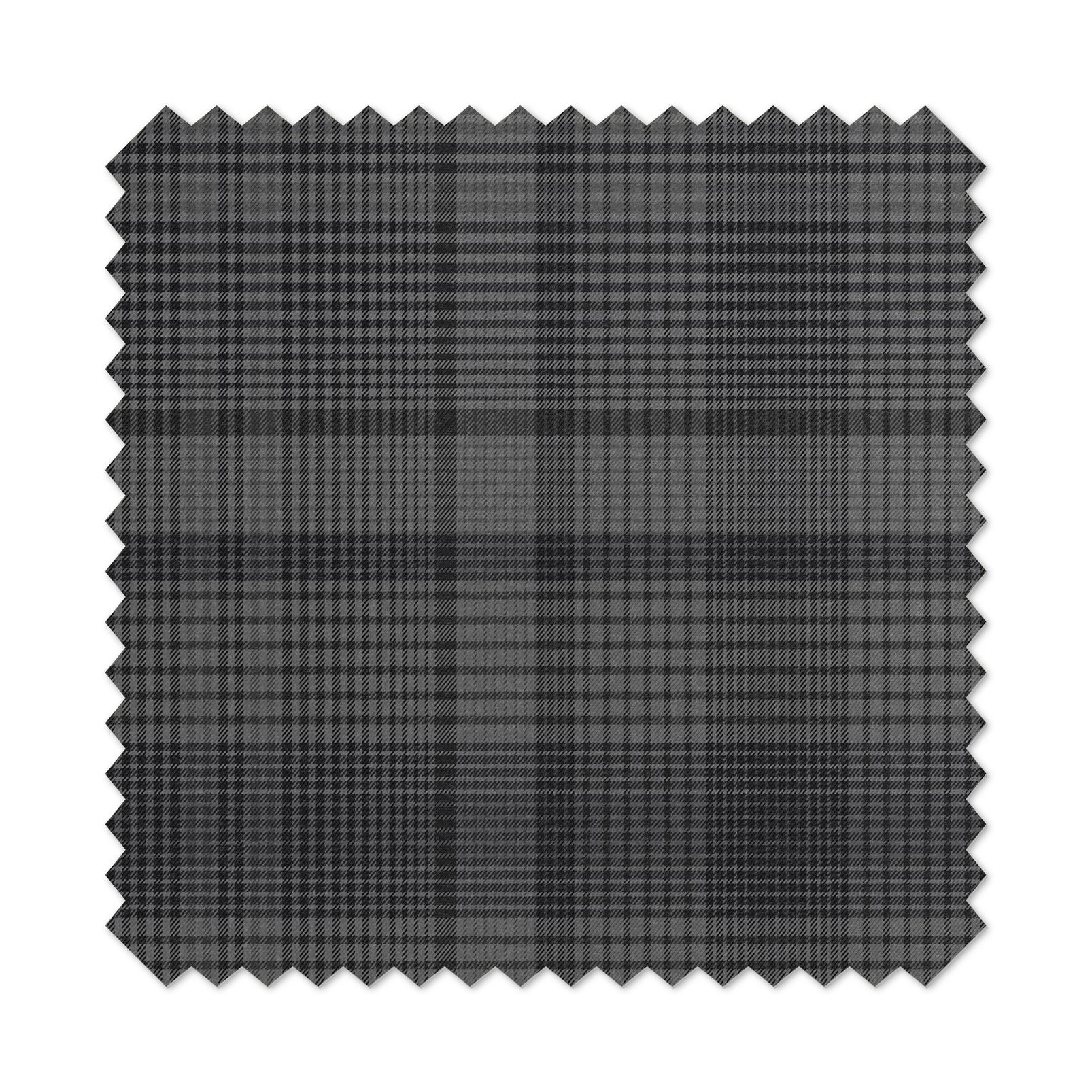 Heritage Plaid Charcoal Roman Blind - 121238rom_DETAIL_01.jpg