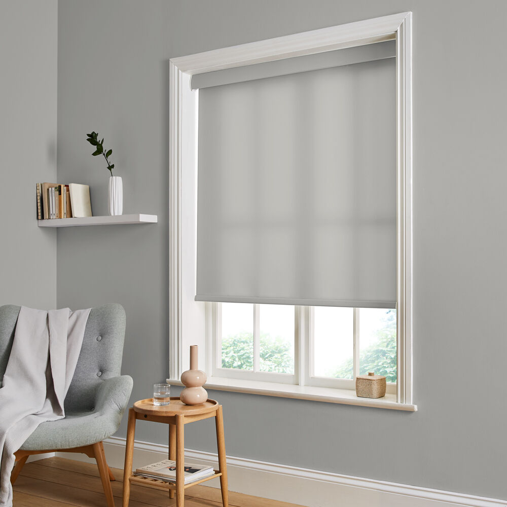 Barker Grey Roller Blind