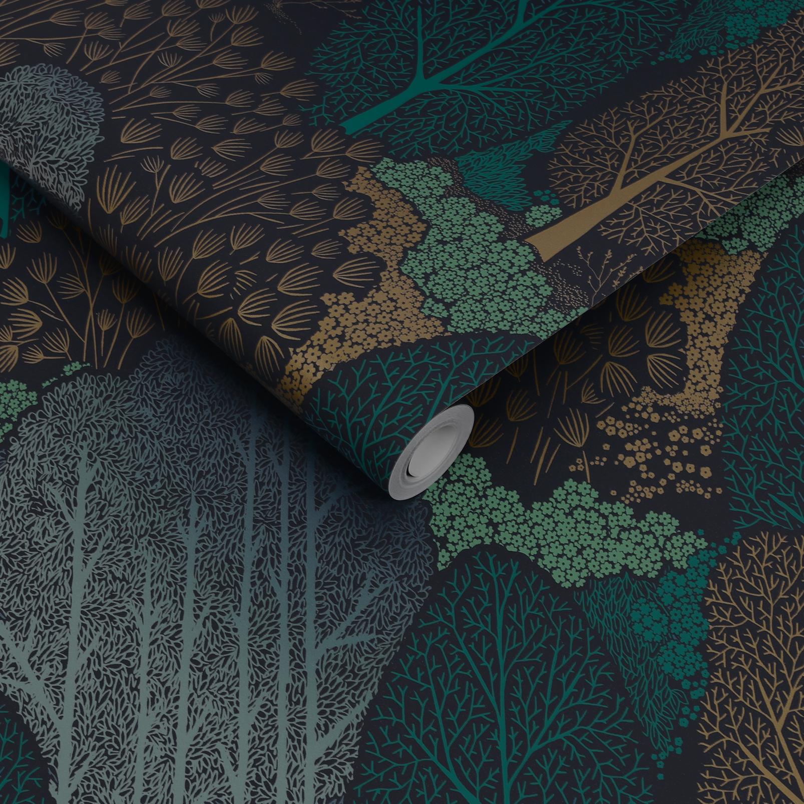 Scandiscape Navy Wallpaper - 120647_ROLLSHOT_SCANDISCAPE NAVY_02.jpg