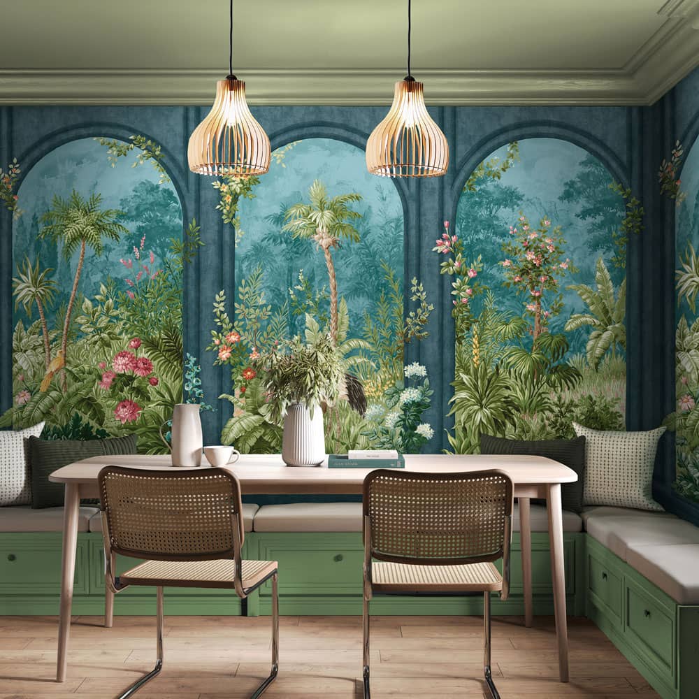 Angkor Jungle Night Bespoke Mural