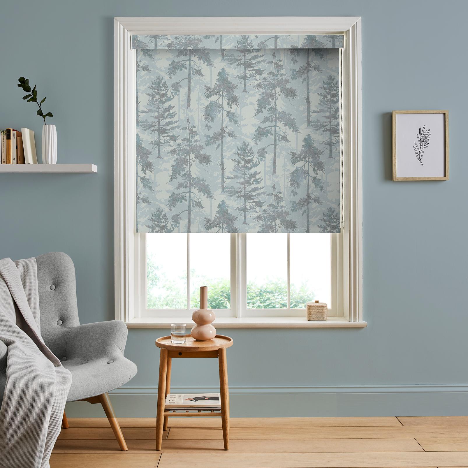 Norse Forest Soft Blue Roller Blind - 122496rol_ROOMSET_01.jpg