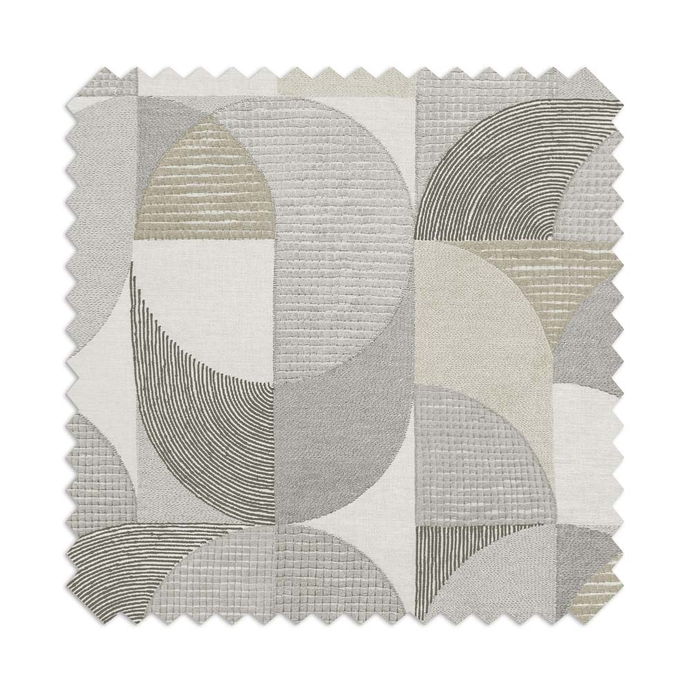 Stitch Craze Taupe Roller Blind