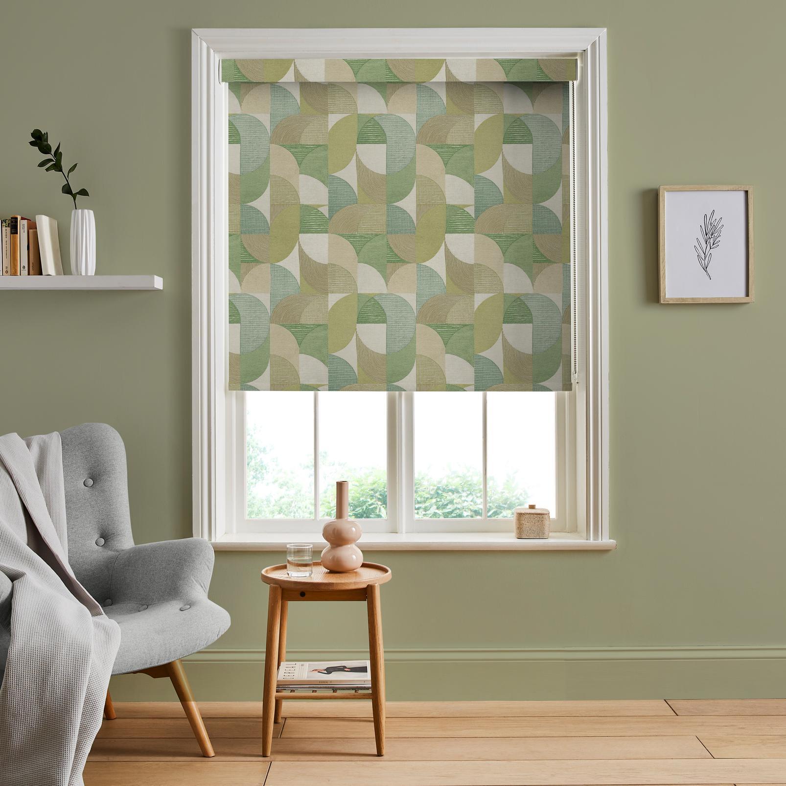 Stitch Craze Sage Roller Blind - 122601rol_ROOMSET_01.jpg