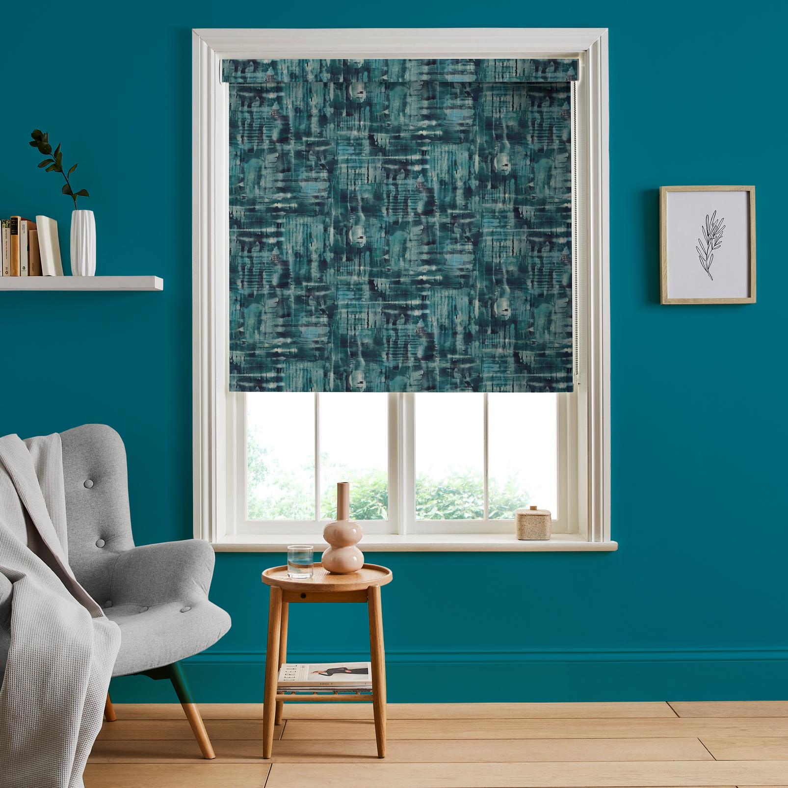 Reecho Teal Roller Blind - 122535rol_ROOMSET_01.jpg