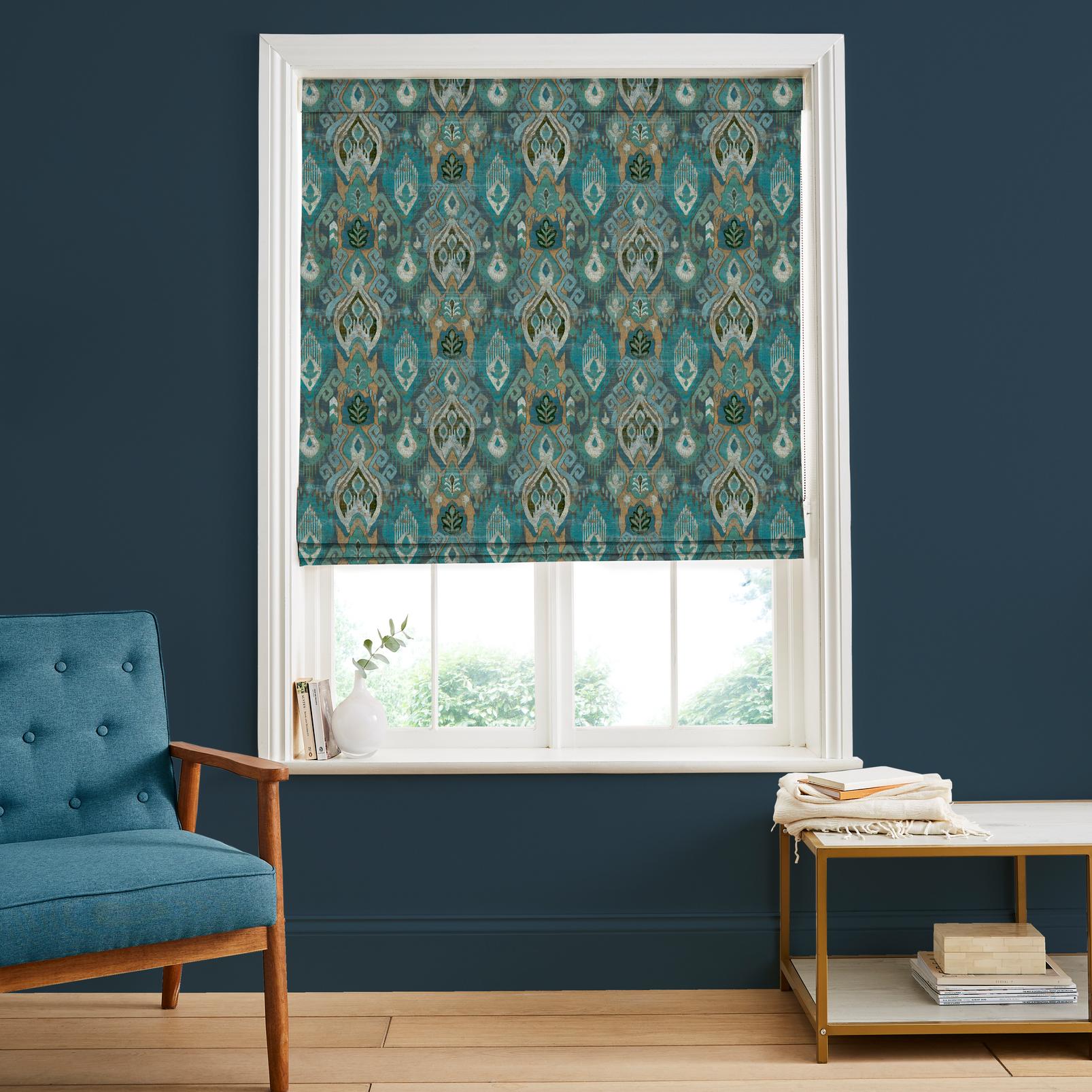 Daraee Tapestry Midnight Roman Blind - 122478rom_ROOMSET_01.jpg