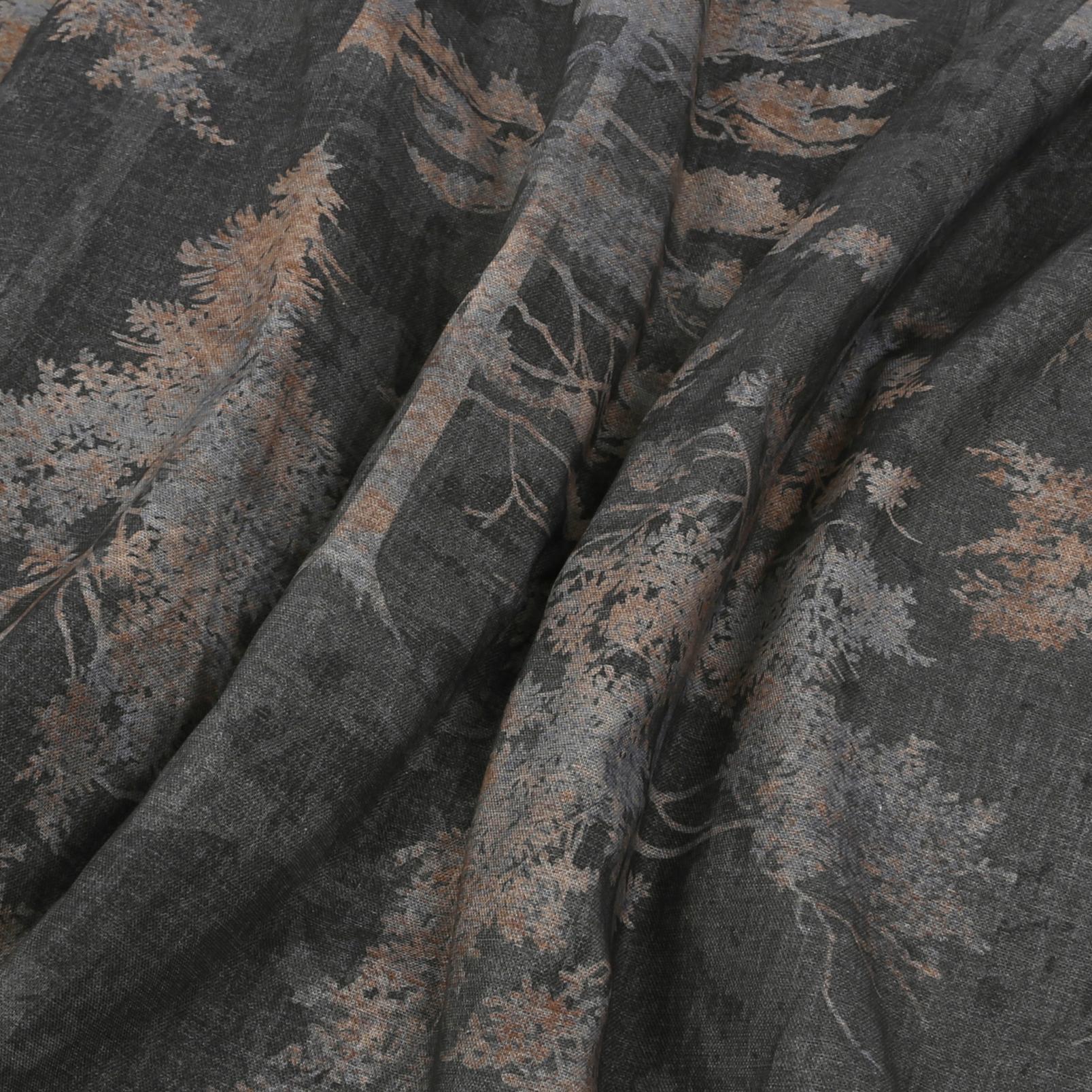 Norse Forest Soft Black Roman Blind - 122448rom_FABRIC_01.jpg