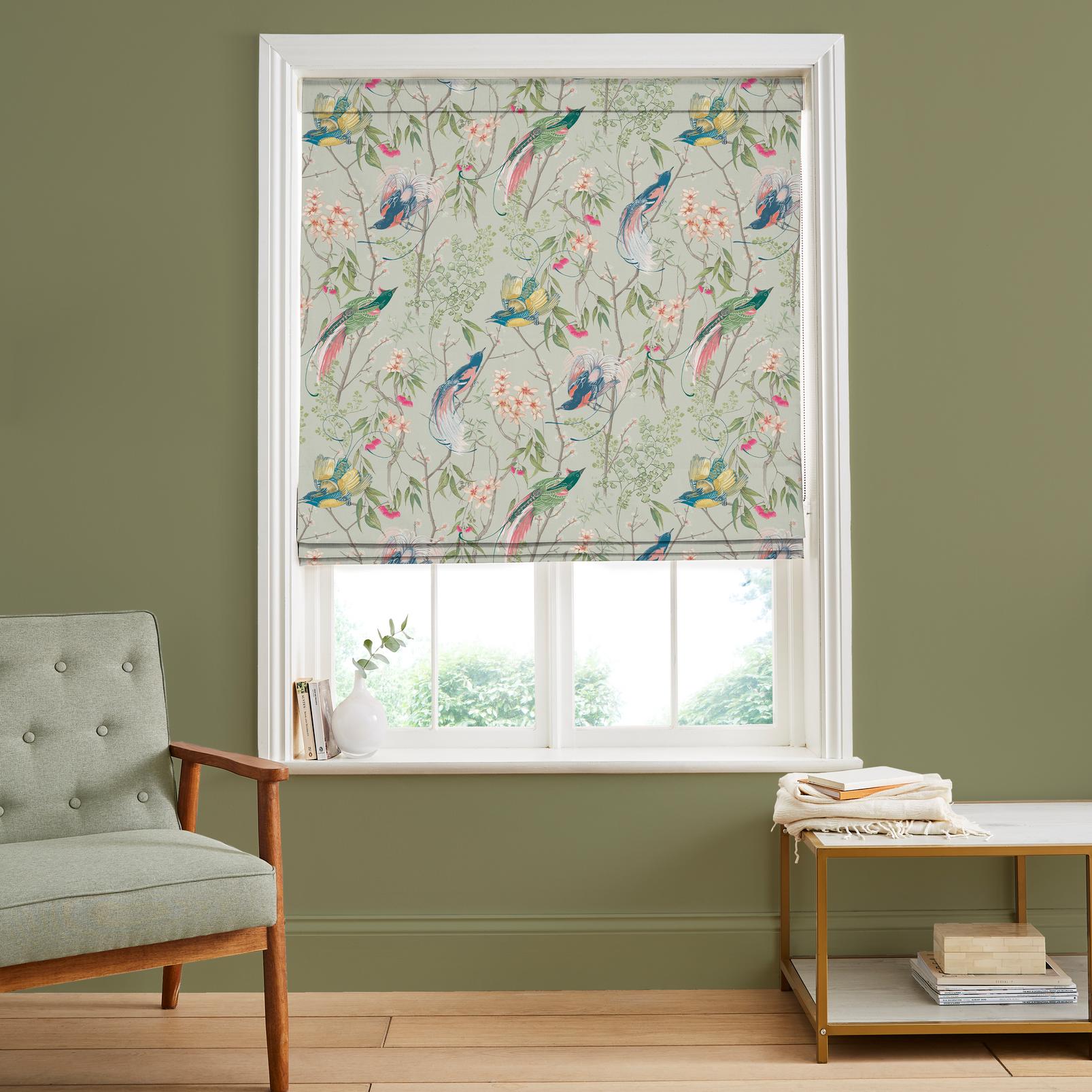 Clavering Birds Morning Roman Blind - 122467rom_ROOMSET_01.jpg