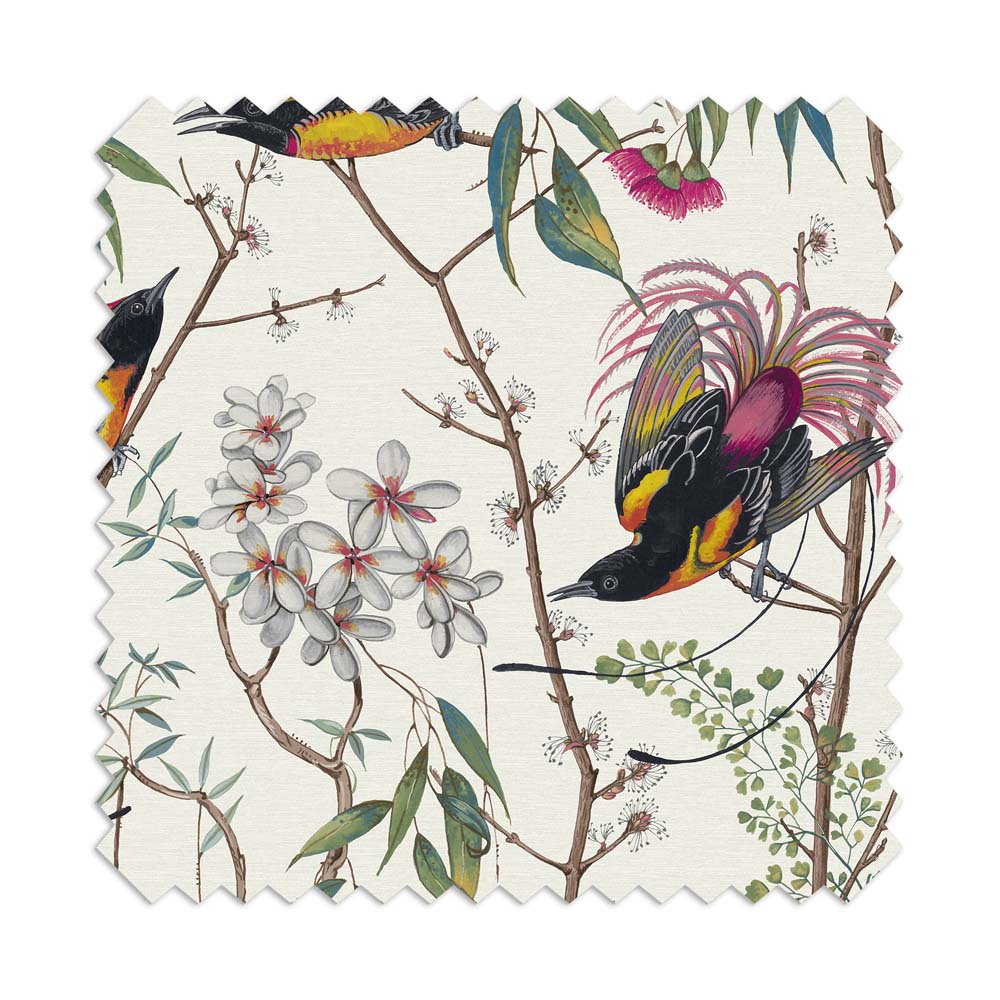 Clavering Birds Day Roman Blind