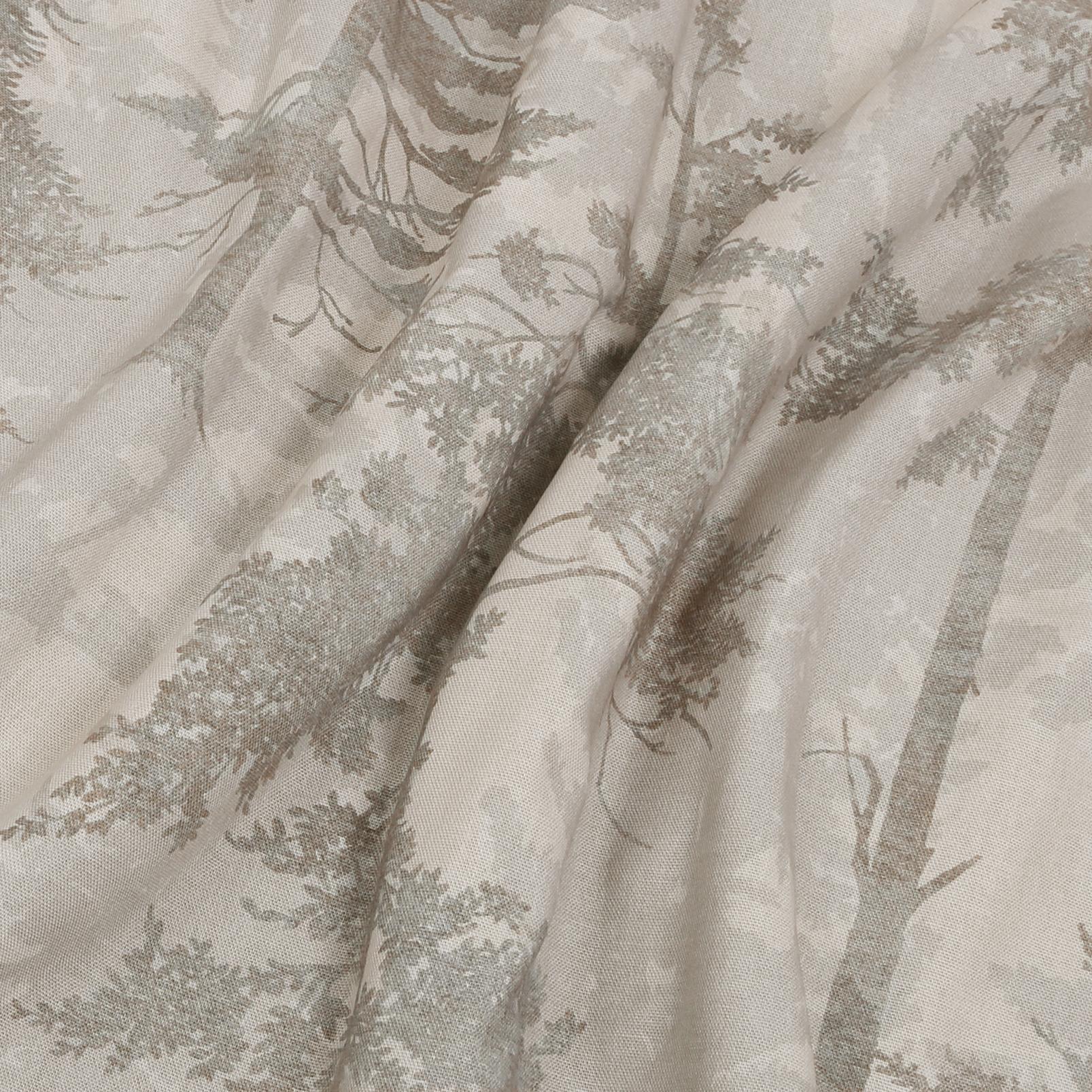 Norse Forest Stone Curtains fabric close up image