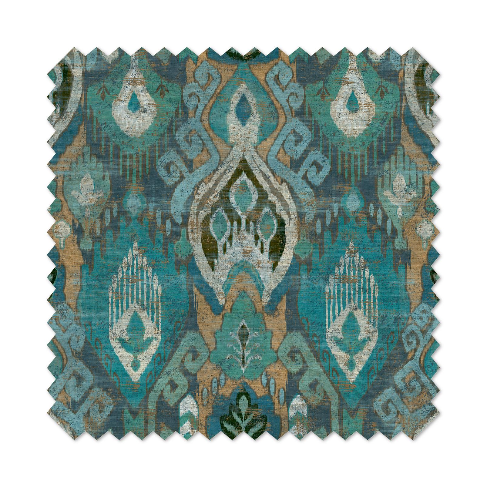 Daraee Tapestry Midnight Curtains close up image