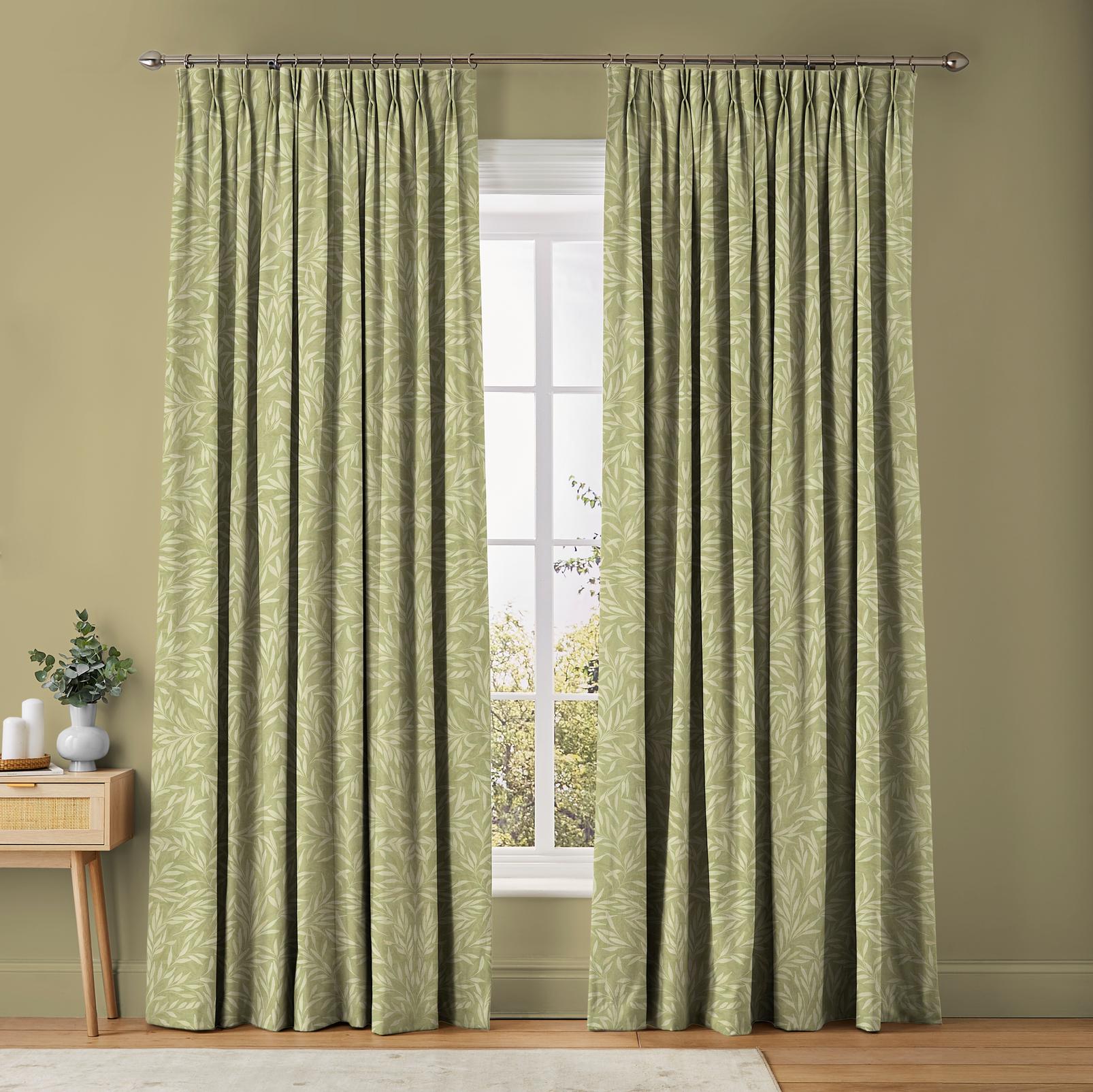 Salix Leaves Sage Curtains - 122465cur_ROOMSET_01.jpg