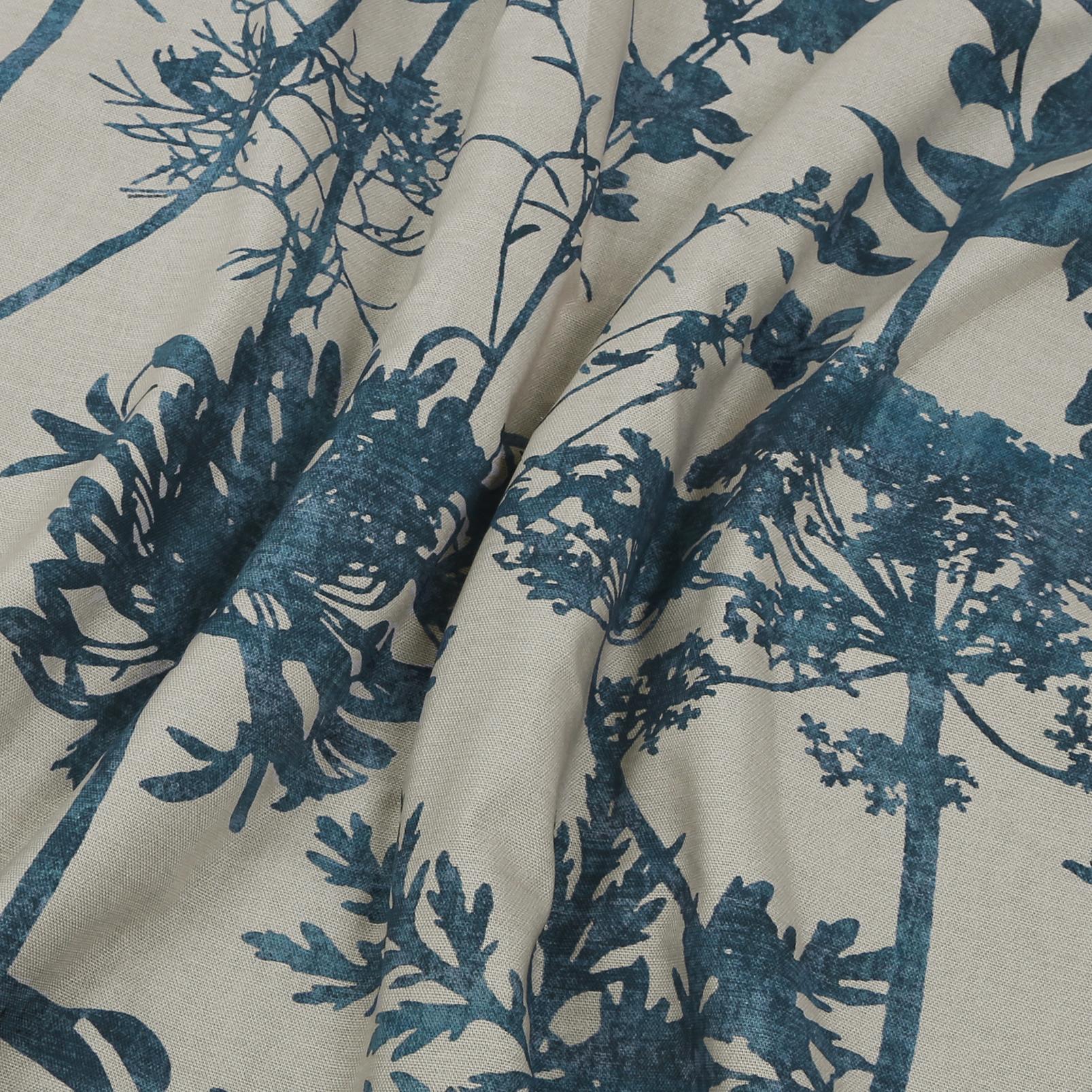 Esther Ink Curtains fabric close up image