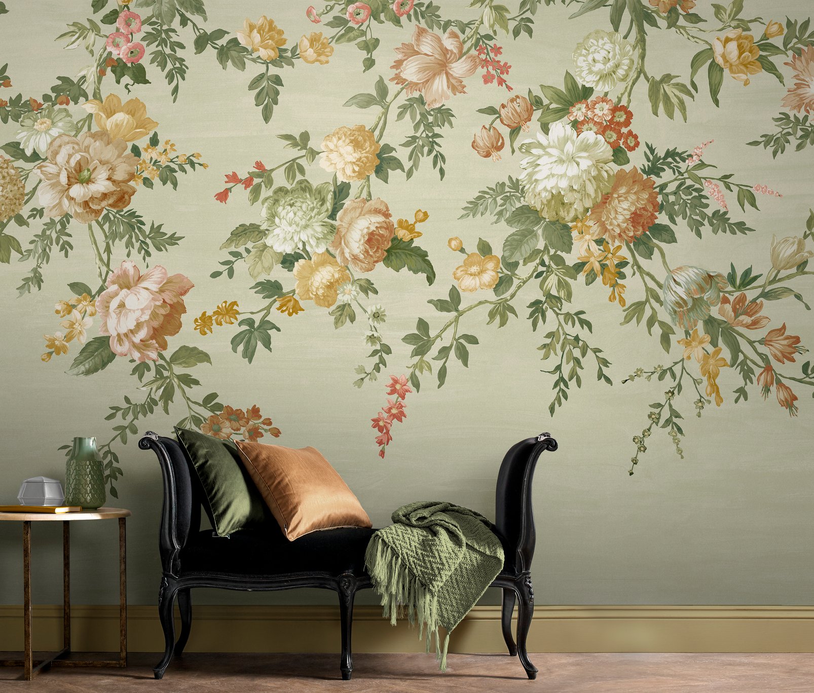 Hague Fleurs Sage Bespoke Mural - 122033_ROOMSET_01.jpg