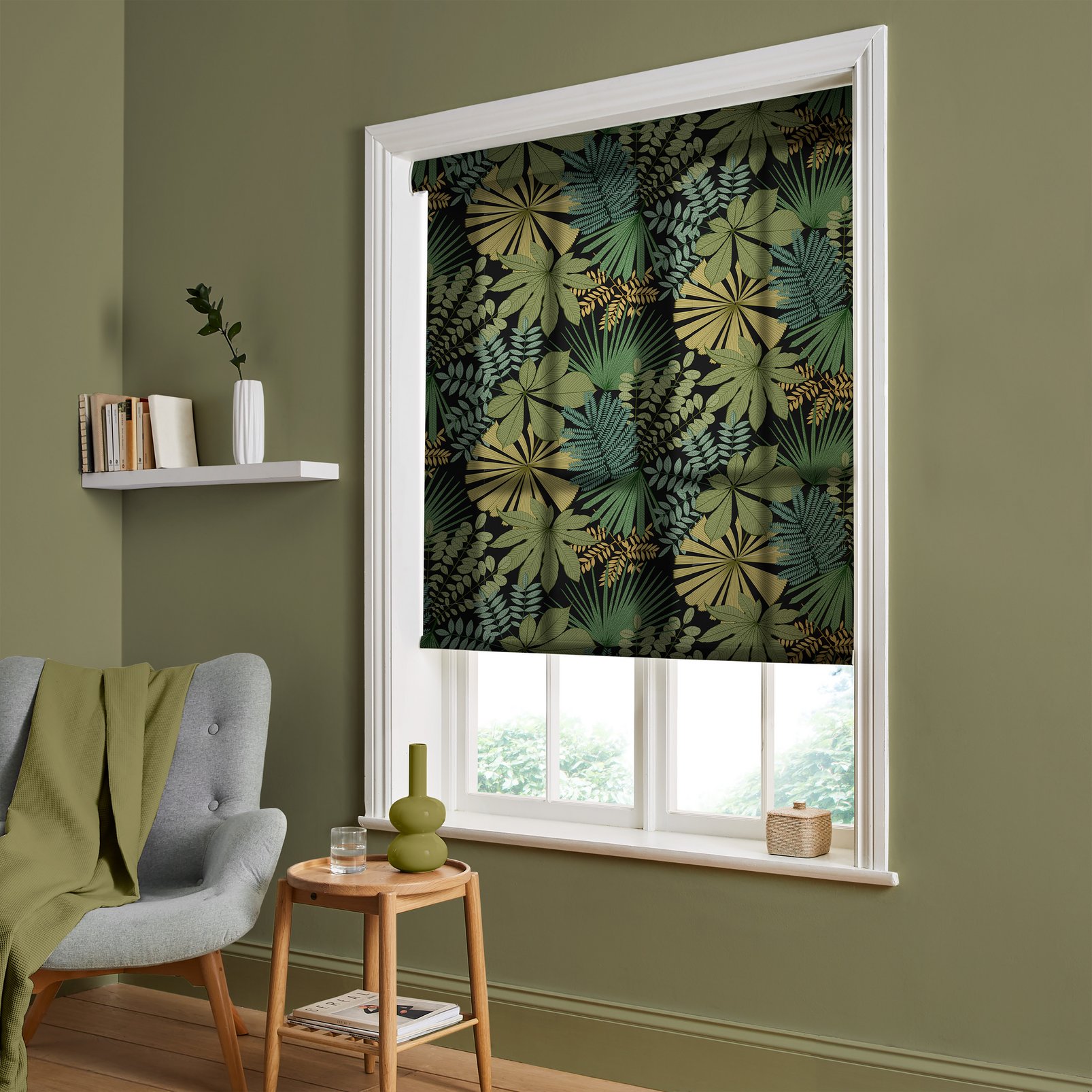 Bohemia Black Roller Blind - 120021rol_ROOMSET_01.jpg