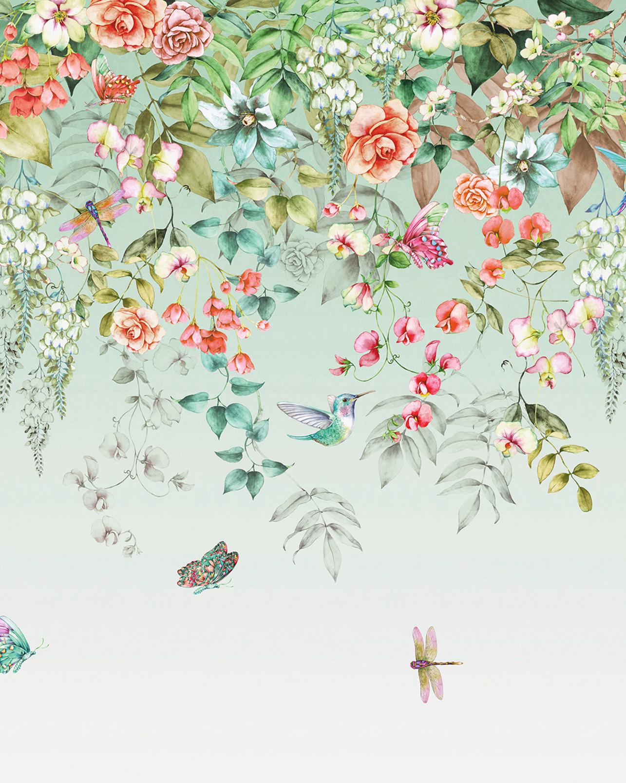 Ethereal Flora Dawn Bespoke Mural - 122038_TILE_01.jpg