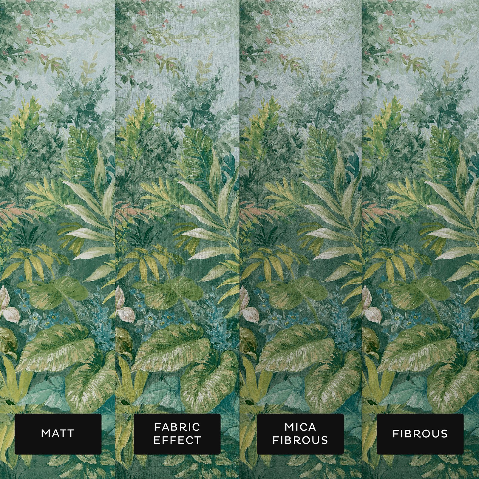 Fantasium Meadow Botanico Bespoke Mural substrate information