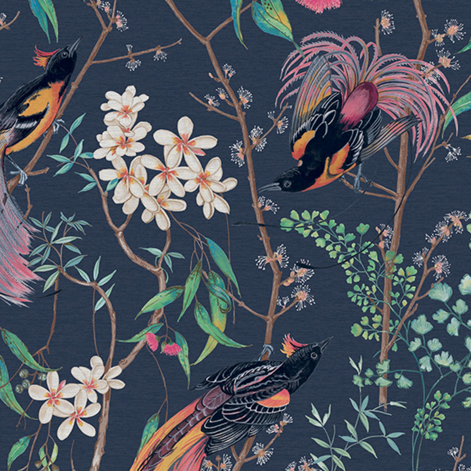 Clavering Birds Night Wallpaper - 121450_TILE_01.jpg