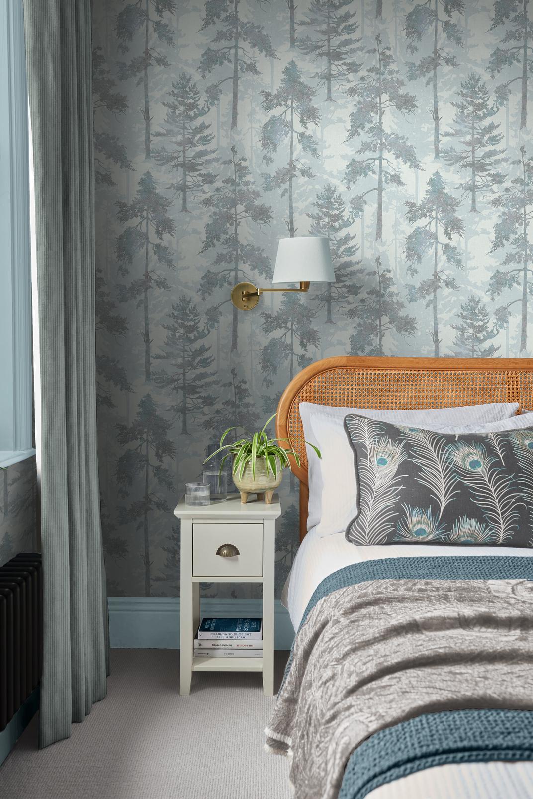 Norse Forest Blue Wallpaper - 121423_ROOMSET_01.jpg