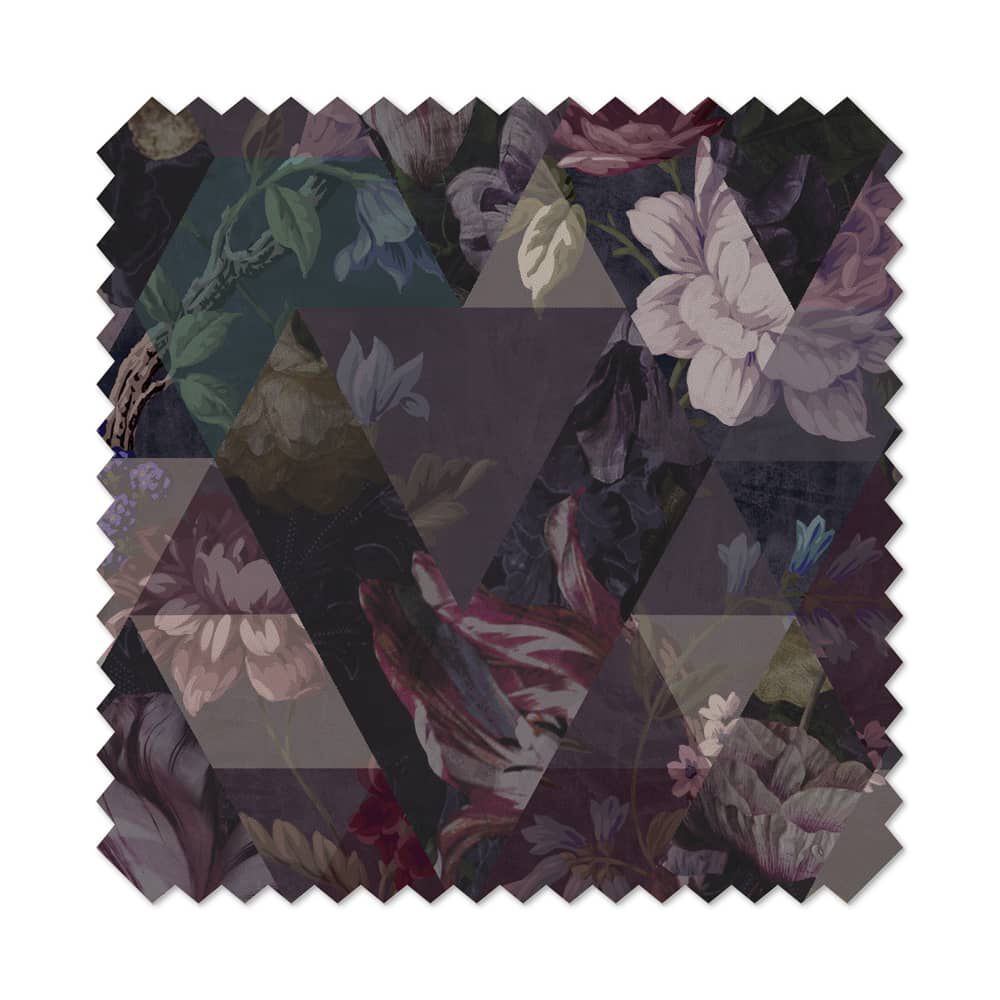 Timepiece Amethyst Roller Blind