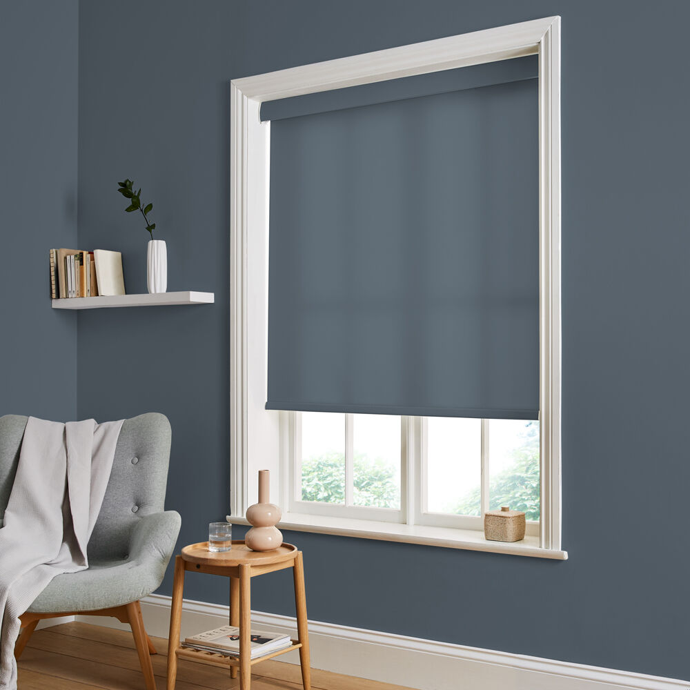 Benjamin Blue Roller Blind