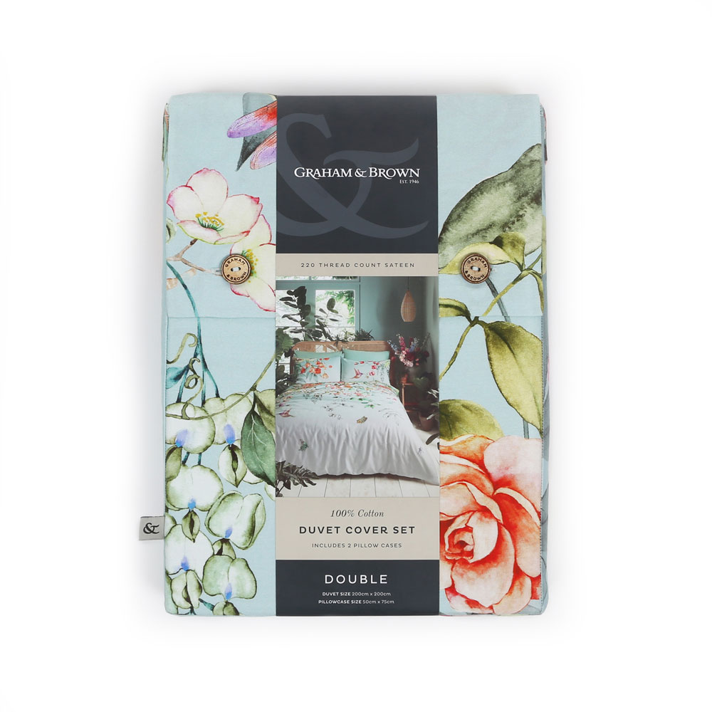 Ethereal Flora Duvet Cover Set