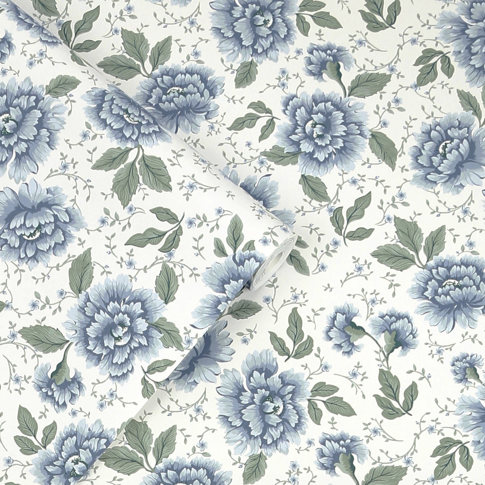 Laura Ashley Pickworth Posy Pale Seaspray Blue Wallpaper - 122747_ROLLSHOT_PICKWORTH POSY PALE SEASPRAY BLUE.jpg