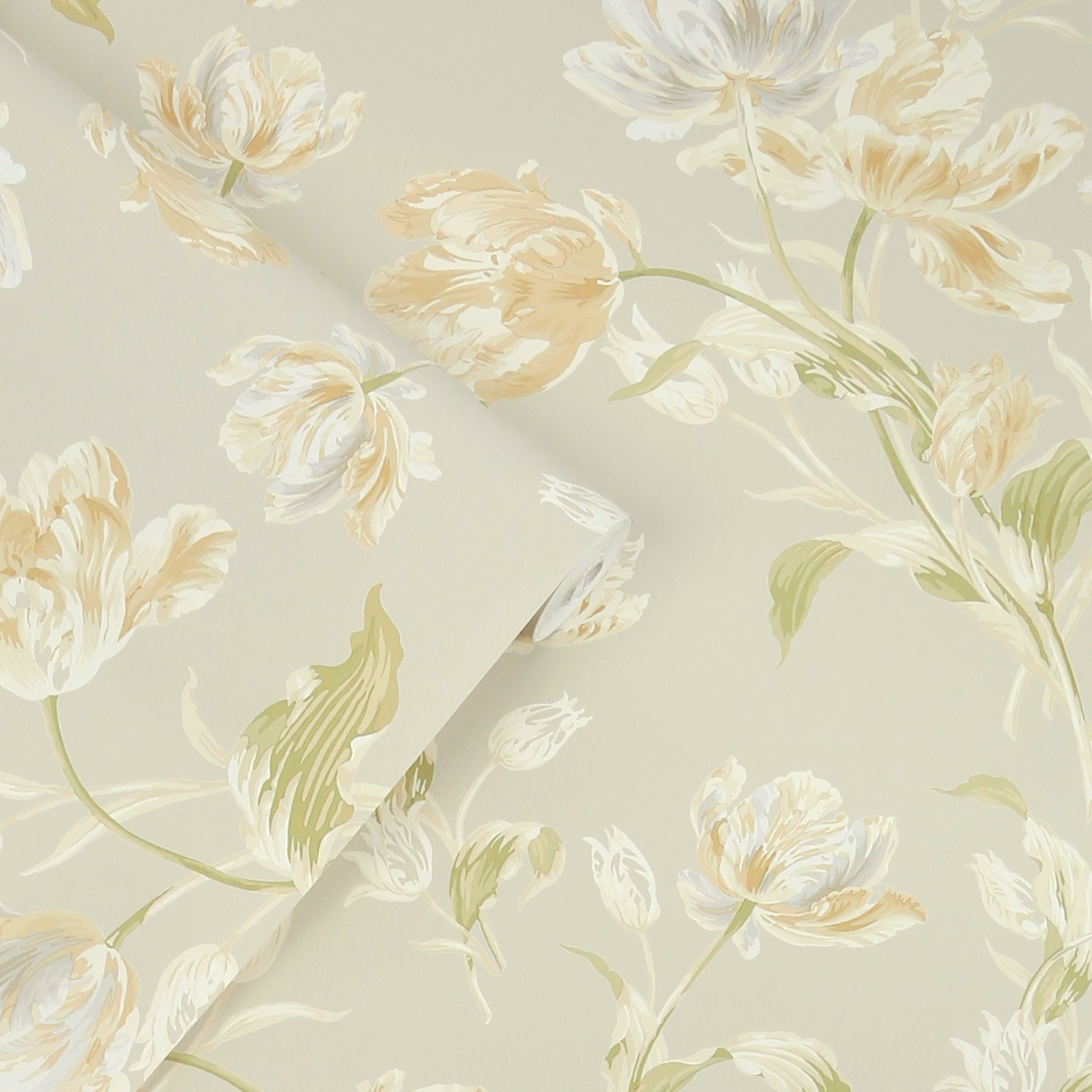 Laura Ashley Gosford Sage Green Wallpaper - 122769_ROLLSHOT_GOSFORD SAGE GREEN.jpg