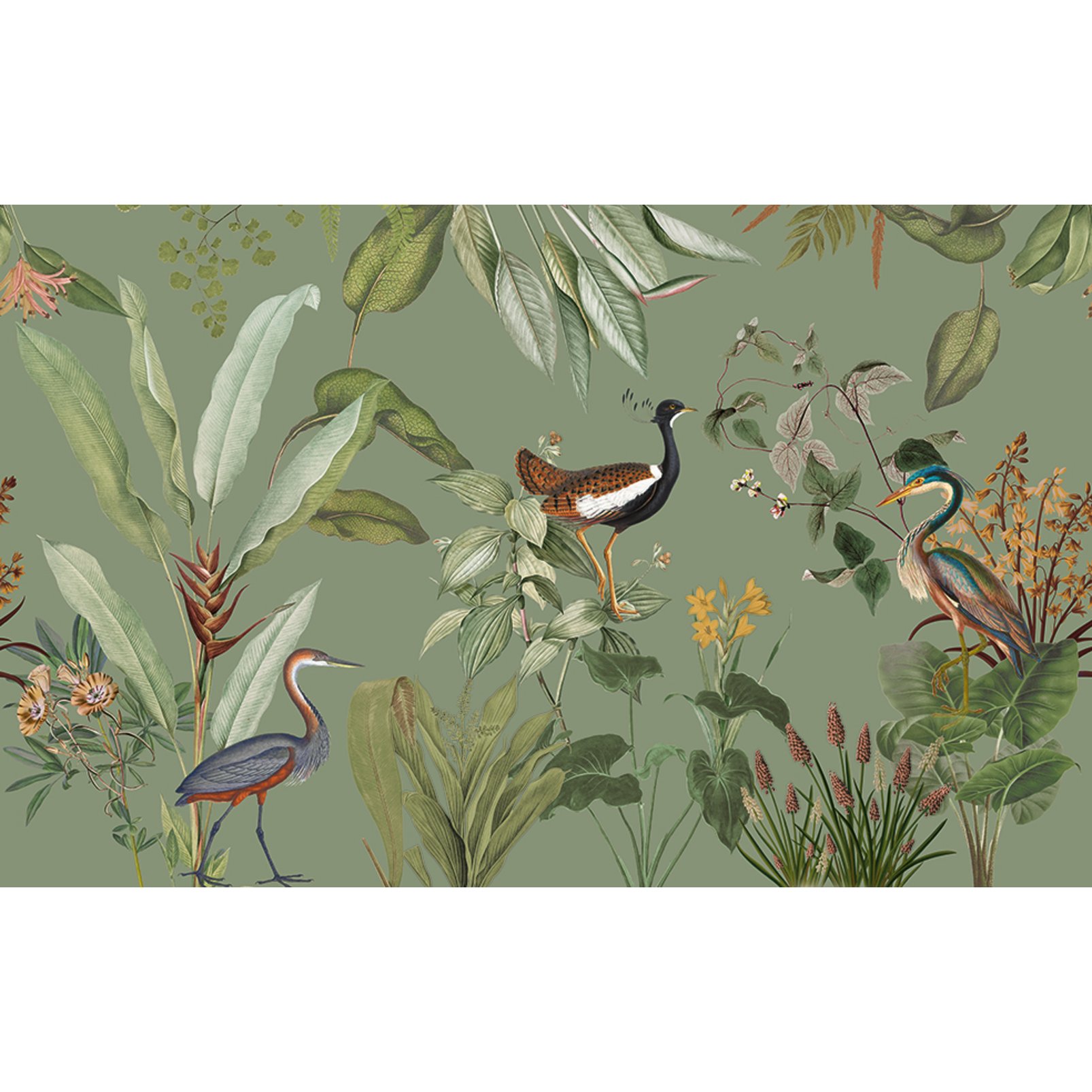 Glasshouse Sage Bespoke Mural design