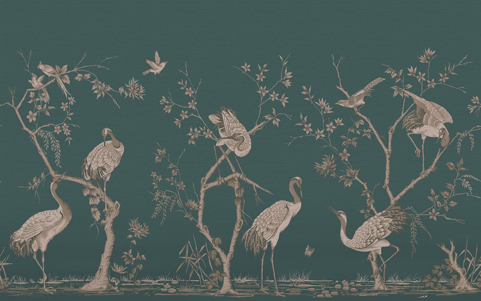 Grazing Cranes Twilight BeSpoke Mural - 124769_TILE_01.jpg