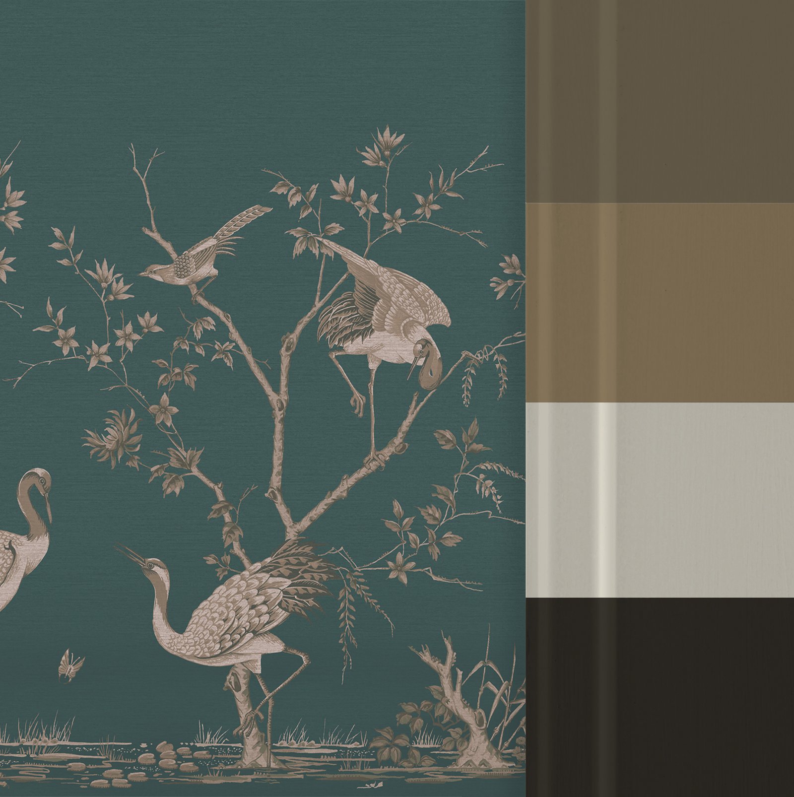 Grazing Cranes Twilight BeSpoke Mural - 124769_FLATLAY_01.jpg