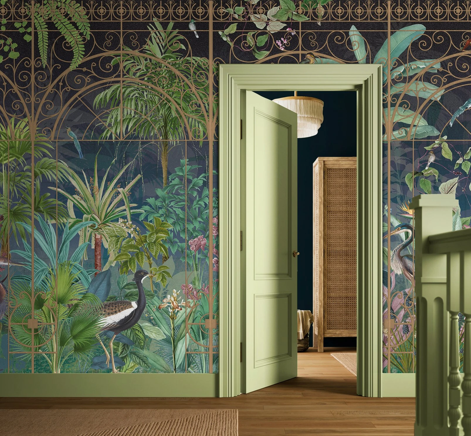 Into The Glasshouse Night Bespoke Mural - 124841_ROOMSET_01.jpg
