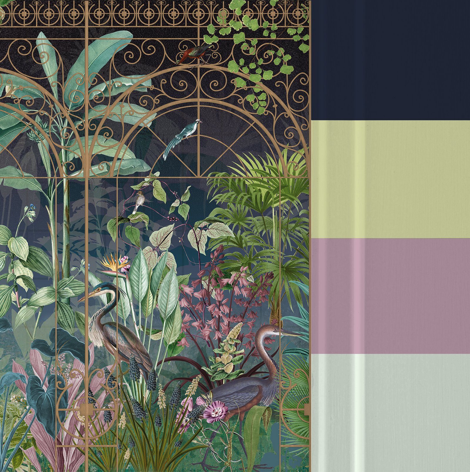 Into The Glasshouse Night Bespoke Mural - 124841_FLATLAY_01.jpg
