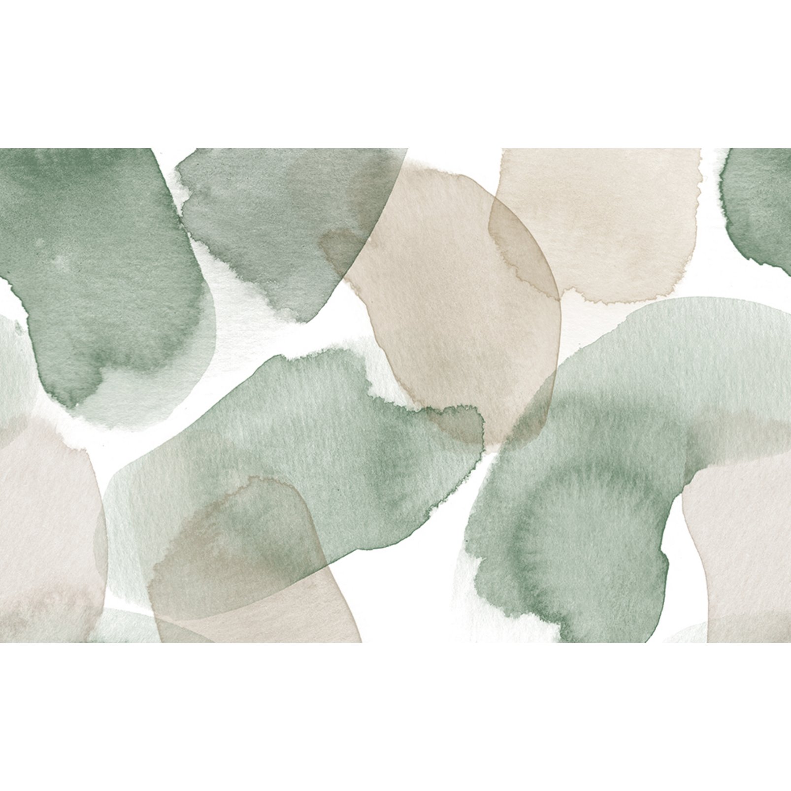 Watercolour Stills Green Bespoke Mural - 124820_TILE_01.jpg