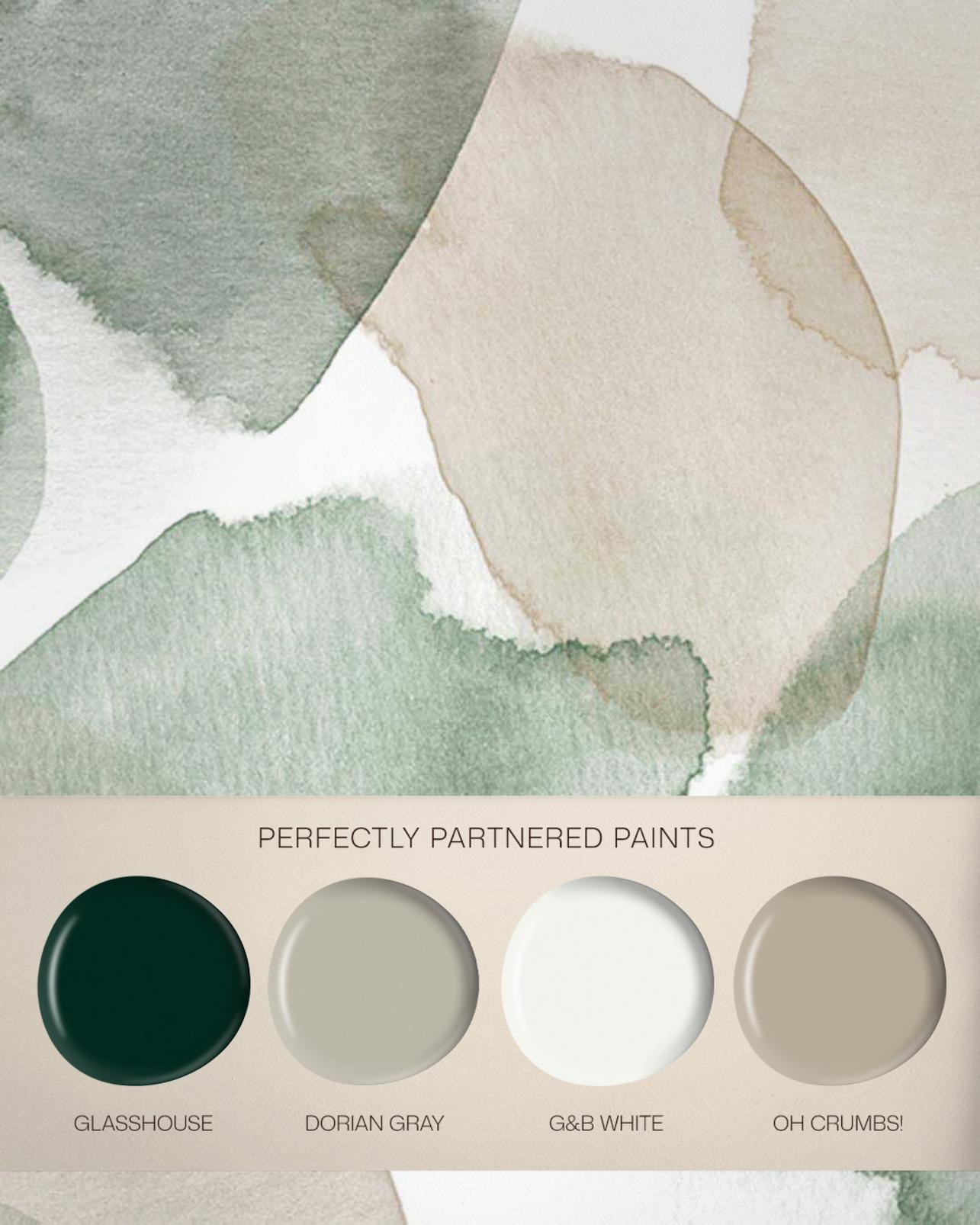 Watercolour Stills Green Bespoke Mural - 124820_FLATLAY.jpg