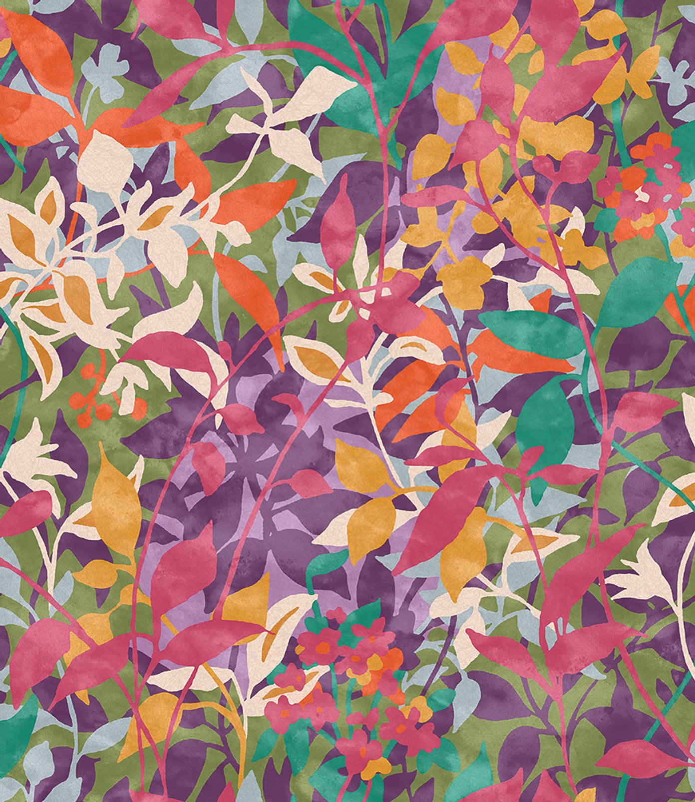 Fleur Brights Wallpaper design